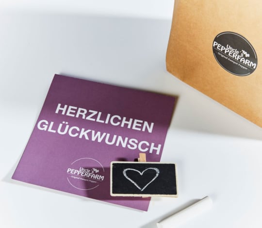 Zubehör Geschenktüte Herzlichen Glückwunsch