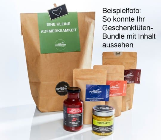 Beispielgeschenk als Aufmerksamkeit